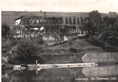 Il Lido, ristorante sul fiume, nel 1968