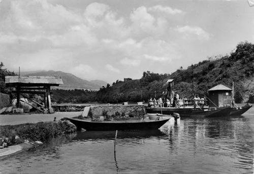 Il Porto di Imbersago nel 1955