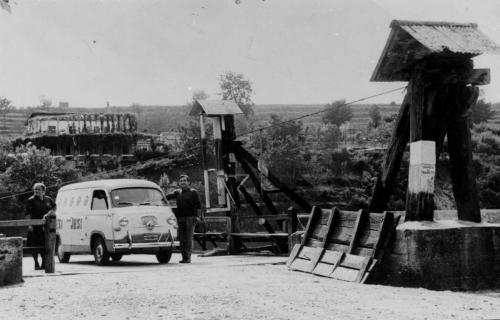 Arrivo del Traghetto a Villa d'Adda