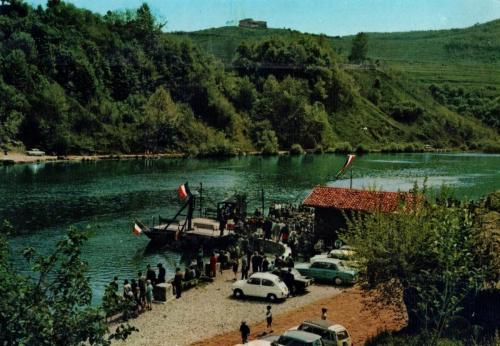 Cerimonia di inaugurazione della targa dedicata a Papa Giovanni XXIII, 1° maggio 1966