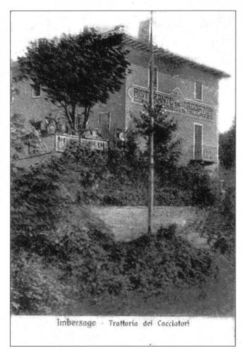 Trattoria dei Cacciatori, 1929