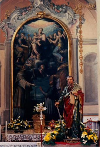 Pala d'altare della chiesa di San Paolo