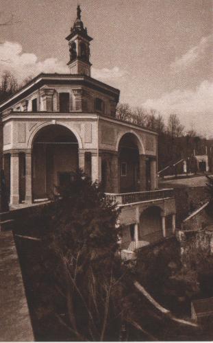 La terrazza esterna del Santuario