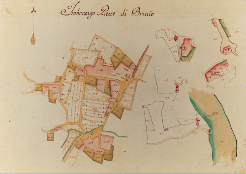 Catasto di Imbersago, probabile inizio del '900