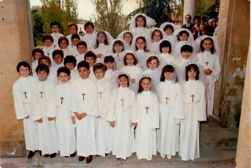 Prima Comunione classe 1971, 20 aprile 1980