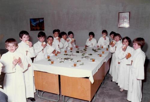 Prima comunione classe 1971, 20 aprile 1980