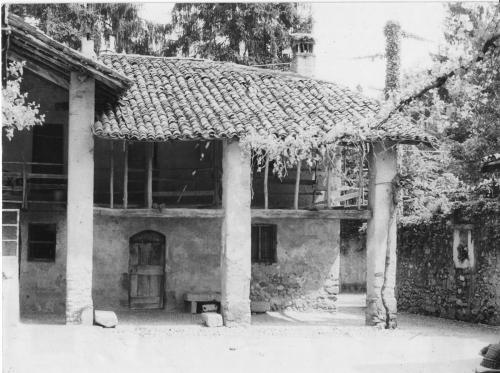 L'interno della Curt di Barbaèi