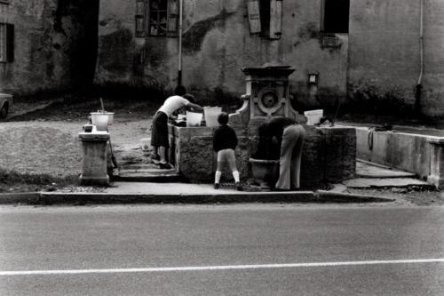 Il lavatoio di Garavesa prima del restauro