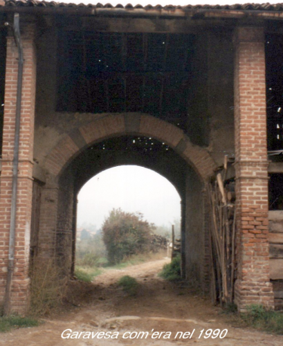 Uscita di Garavesa verso località Monsereno