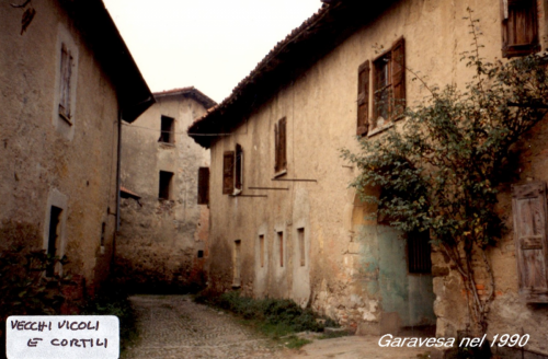 L'interno di Garavesa nel 1990