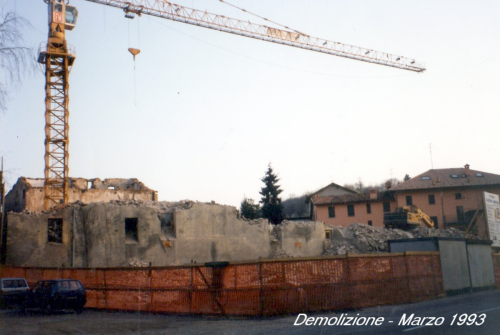Demolizione di Garavesa, marzo 1993