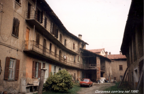 L'interno di Garavesa nel 1990